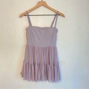 Blogilates Lavender Spaghetti Strap athletic dress